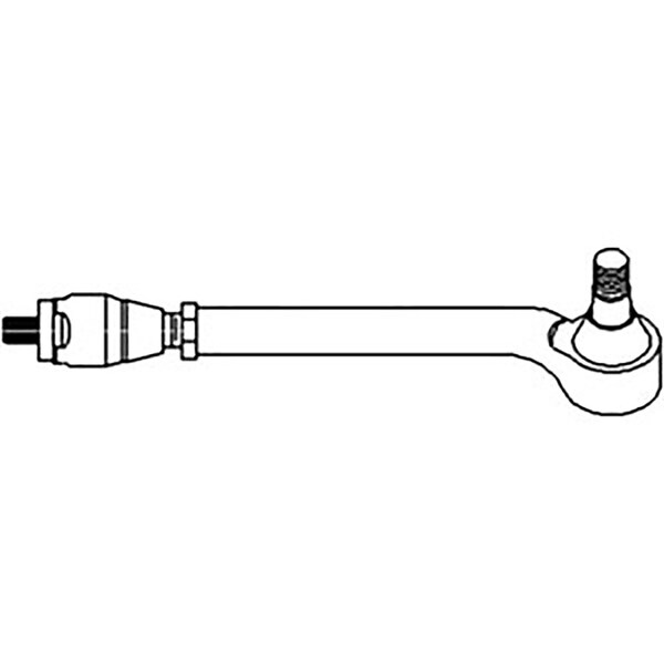 Aftermarket New Fits Ford Fits New Holland Tractor LH Tie Rod Assembly 8240 8340 L CAR125217 - main